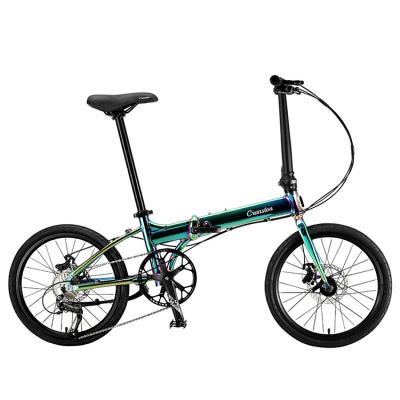 China Wholesale Aluminum Alloy Low Price Long Range 20 Inch 9 Speed ​​Folding Bicycle for sale