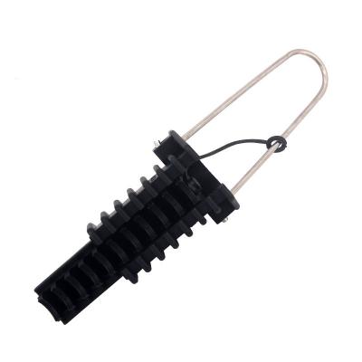 China Overhead Line Accessories FTTH ADSS Around Cable 4-25 Pole Clamp Anchor Aerial Cabl Hold Down Drop Wire Clamp Power Accessories for sale