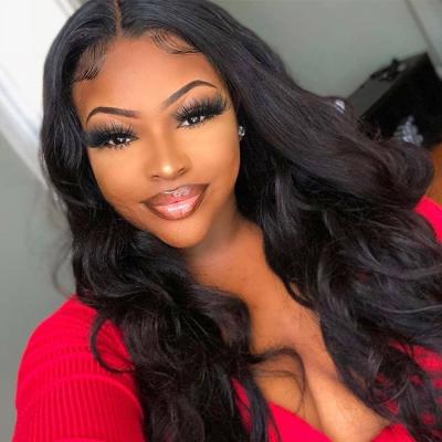 China 100% Long Lasting Mink Brazilian Virgin Human Hair Hair Wig For Women Red Color Straight Deep Curly Lace Wig for sale