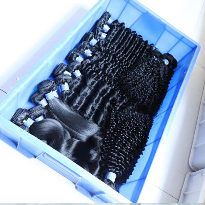 China Fast Shipping Unprocessed 100% Indian Straight Human Hair Virgin Hair Extension Hair Bundle Long Lasting for sale