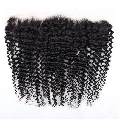 China Free Shipping Virgin Hair Wholesale Hair Bundles Durable Large Lace Closure Stock Headband for sale