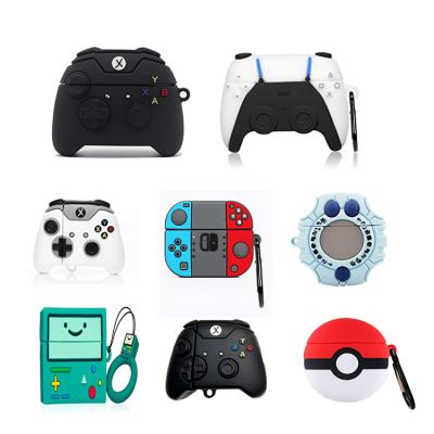 China Shockproof Cover Device for Airpods 2 Silicone Case Protective 3D Switch Game Boy Console Controller Cover Funda for Airpods 1 2 for Apple Airpods pro for sale