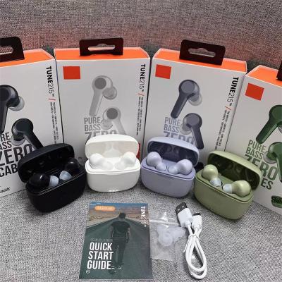 China Sport ; Music AIR 215 Sports Earphone In-Ear Headphones With Microphone Earbuds T215 TWS True Wireless Earbuds for sale