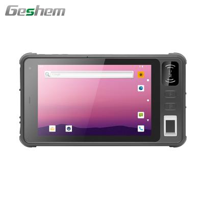 China Waterproof New Arrival 8 Inch IP67 Waterproof Dustproof Shockproof Biometric Handheld Device Android Rugged Tablet for sale