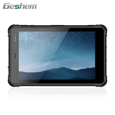 China IP67 Waterproof Industrial Outdoor Waterproof Android 4G 8 Inch Rugged Fingerprint Tablet for sale