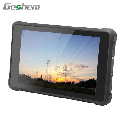 China 8 Inch Waterproof Outdoor Portable Mini Android Ip 67 Rugged Tablet With Barcode Scanner for sale