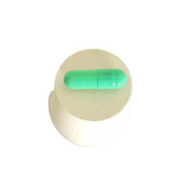 China Medical empty powder or particle green hpmc capsule 00 loading capsules 0 1 2 3 vegetable capsules for sale