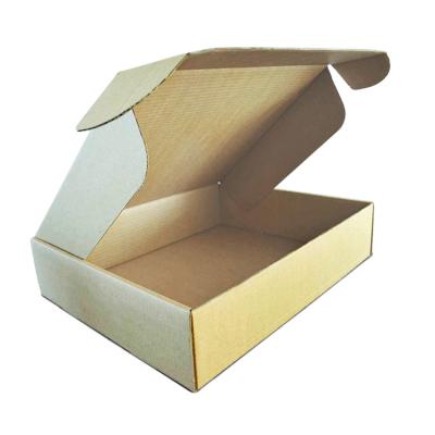 China Corrugated Clear Paper Box Recyclable Custom Printed Corrugated Cardboard Box for sale