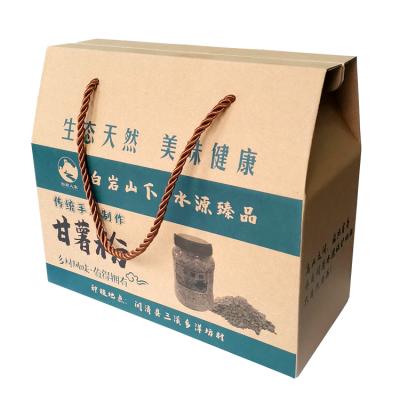 China Recyclable Customization with Clear Handle Window Color Printing Premium Cardboard for sale