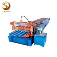 Китай cheap trapezoidal roof steel  sheet metal bending rolling machine продается