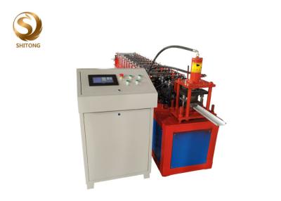 China Metal steel garage roller shutter door slat cold roll forming machine line for sale