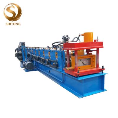 Китай rain gutter aluminum downspout roll forming machine manufacture продается