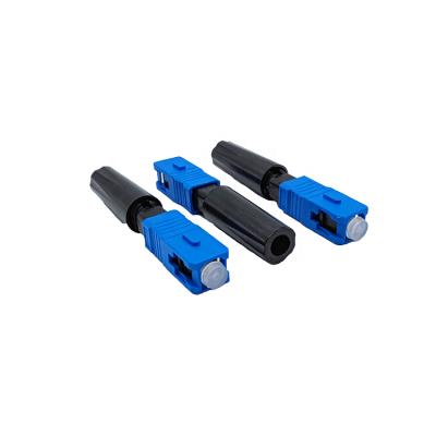 China FTTH Interfaces Cable FTTH Fiber Optic Fast Connector SC UPC APC Fast Fiber Optic Fast Connector for sale