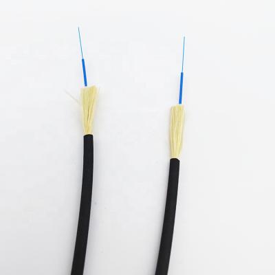 China 1 Core Indoor Aramid Indoor Tight Buffer Chat Lszh Fiber Optic Cable for sale