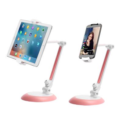 China Stand Function Aluminum Alloy Cell Phone Stand Holder ABS 4inch to 10.5inch Smartphone Tablet Mobile Holders for sale