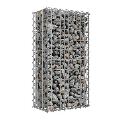 China Gabion Factory Price 2x1x1 Welded Gabion Basket For Protection Square Gabion Box for sale