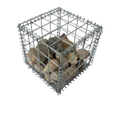 China Gabion Factory Price Square Gabions Rockfall Pad Welded Galvanized Gabion Box for sale