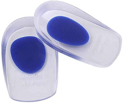 China Foot Care Silicone Gel Heel Cups, Medical Grade Shoe Inserts, Orthotic Silica Pads for Plantar Fasciitis Bone Teeth Pain Relief for sale