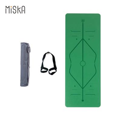 China Anti Silp Eco Friendly PU Natural Rubber PU Yoga Mat for sale