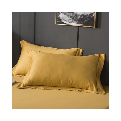 China Anti-Static European Modern Hotel Pillowcase Simple 100% Pure Cotton Pima Envelope Quality Pillow Case for sale