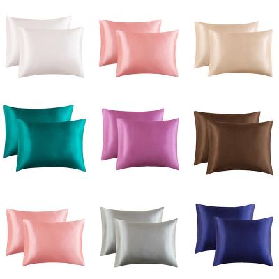 China Gift Anti-static Wholesale Items Silk Pillowcase Good For Hair And Skin Stain Silk Pillow Case for sale