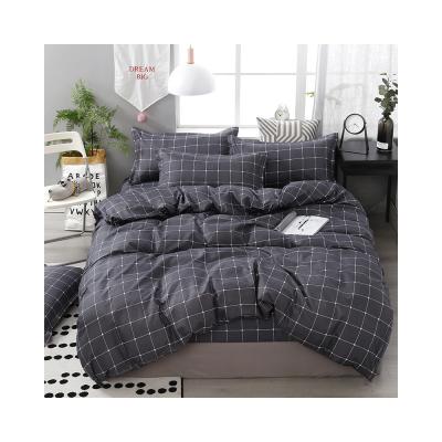 China New Anti-Static 100% Polyester Print Bedding Duvet Cover Cotton Queen 4 Pcs Sheet Set for sale