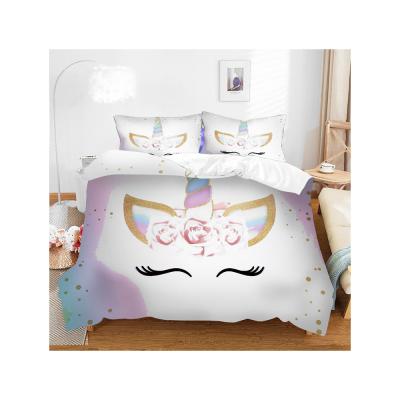 China 100% Luxury Customized Printing Anti-static Character Cartoon Bedding Cotton Kids Duvet Cover Set for sale