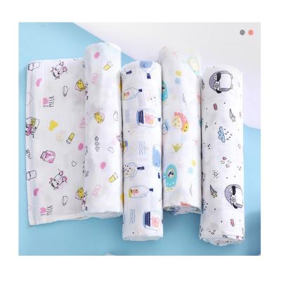 China Anti-Static Wholesale Cotton Muslin 100% Cotton Organic Bamboo Muslin Wraps Wraps for sale