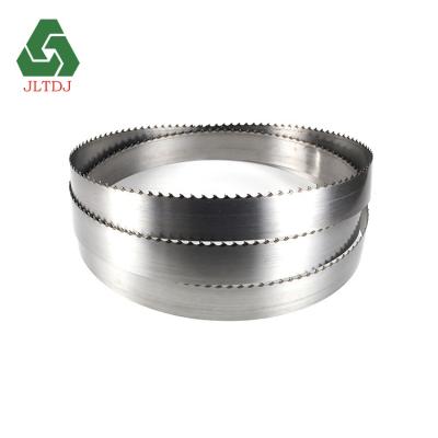 China Hot Selling CTT Woodworking Manufacturers High Alloy Steel Band Saw Wood Cutting Horizontal Hard Band Saw Blade for sale