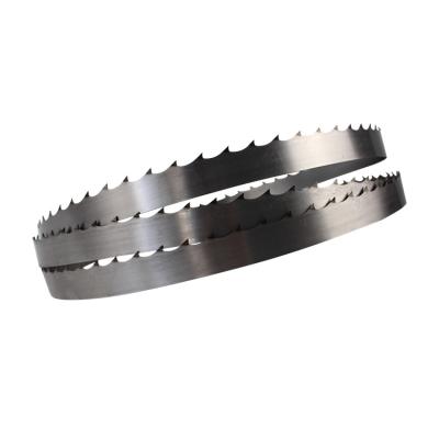 China Woodworking Manufacturer High Carbon Steel Machine Sawmill China Customized Band Tooth Hardened Saw Blade For Wood Cutting for sale