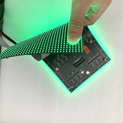 China 360 degree indoor p4 customized soft module led indoor flexible led display module for sale