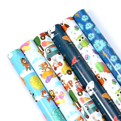 China Wholesale 50*70cm 80g Recyclable Custom Wrapping Paper Art Paper Custom Print Gift from SY Gift Wrapping Paper Manufacturer for sale