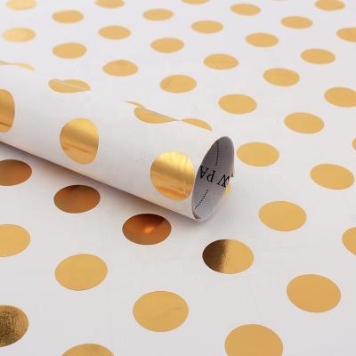 China Hot Sale 50*70cm 80g Art Paper Gold Stamping Wrapping Paper Luxury Gift SY Custom Envelope Paper For Gift for sale