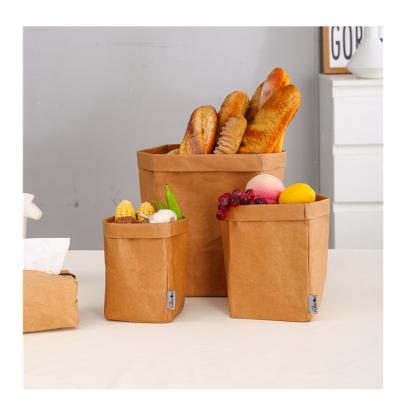 China SY Recyclable Professional Factory Wholesale Fridge Cooler Kraft Paper Washable Bag for sale