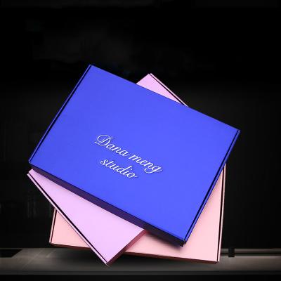 China Custom Logo Foldable Paper Mailing Boxes Wholesale Recyclable Custom Logo Mailing Box Packaging for sale