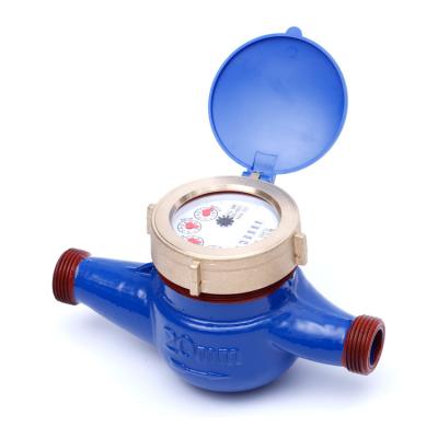 China Philippines 20mm Counter Casting ISO 4064 Test Quality Multi Class B Dry Cold Water Spray Meter LXSG-20E for sale