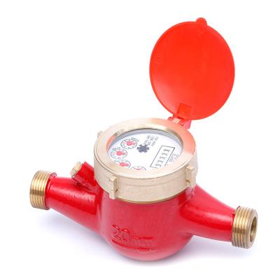 China 20mm Brass Multi-Jet Hardness Magnetic Compound Transmission Dry-Dial Type Hot Water Mid Type Meter for sale