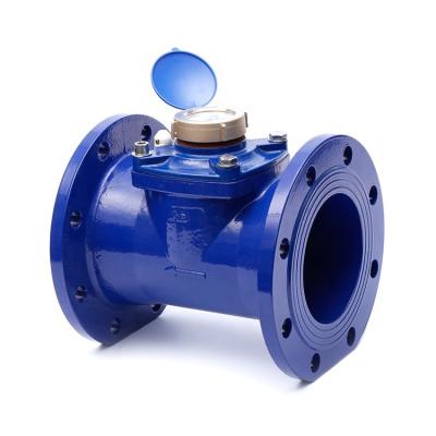 China Woltman Removable Type Widely Used In South Africa ISO 4064 Industrial Class B WOLTMANN Cast Iron Flange Removable Dry Cold Water Meter for sale