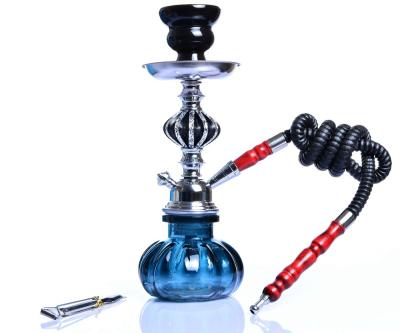 China Factory Direct Sale Eco-friendly Finished Aluminum Hookah Shisha Processing New Design Custom Metal Hookah Set for sale