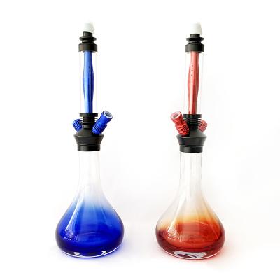 China High Quality Aluminum Alloy Hookah Hookah Shisha Set With Aluminum Alloy Silicone Hookah Hose Shisha Glass Tripod Hookah Narguile Shisha Set Wholesale for sale