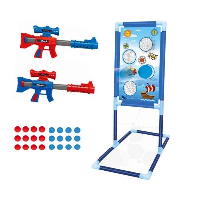 China Educational Toy Shooting Game Toys for Kids, Target Shooter Battle with 2 Foam Ball Snap Air Guns and Shooting Targets and 24 Foam Balls for Kids en venta