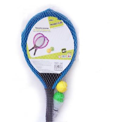 China Wholesale Badminton Sets Tennis Racket Ball Game Sets Outdoor Play Beach Toy Game For Kids for sale