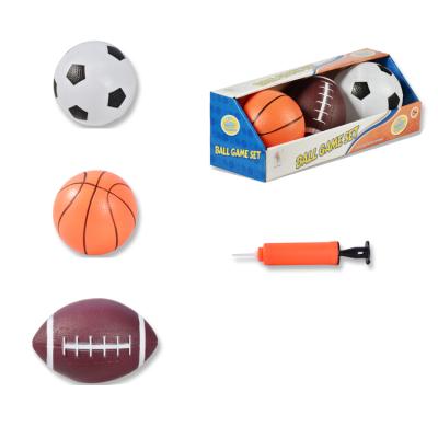 China Kids Kit 3 Toys In 1 Balls Air Inflatable Ball for sale