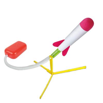 中国 Amazon Hot Selling Funny Stomp Rocket Launcher Toy 3 Rockets And Air Laucher For Kids,Outside Game Toy 販売のため