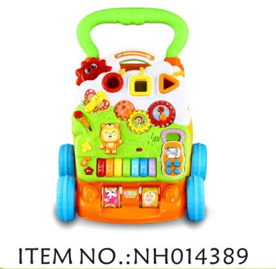 China 6-36months Toy Baby Walker Multifunctional Plastic Walker with Music and Light for sale