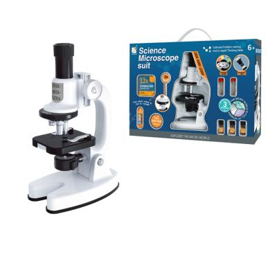 China Factory Direct Wholesale Age8+ Microscope for Kids and Students School Microscope Science Kit -1200X for Student Beginner à venda