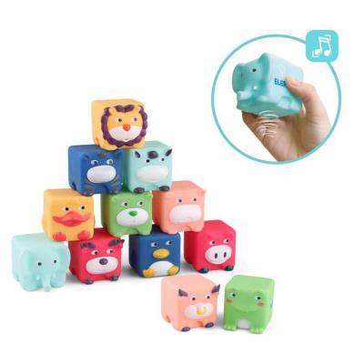 China Bath Toy New Design Colorful Floating Swimming Bath Animal Toys Baby Set for sale