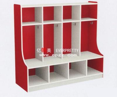 China Durable Kindergarten Furniture Kids Wooden Cabinet for sale