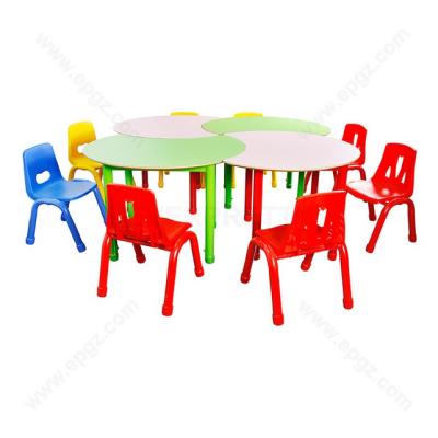 China Modern Modern Preschool Furniture Kids Activity Table And Chair Set for sale