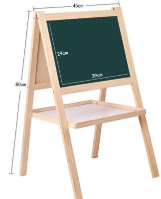 China Kids Classroom Furniture Kids Drawing Board Board Magnetic Pin Painting Board With Stand Kids Easel for sale